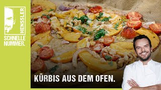 Schnelles Kürbis aus dem Ofen Rezept von Steffen Henssler [upl. by Kala491]