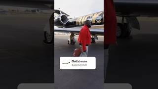 Rick Ross drippin hard on his private jet🔥✈️ [upl. by Elyad]