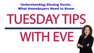 Understanding Closing Costs What Homebuyers Need to Know [upl. by Esilahc]