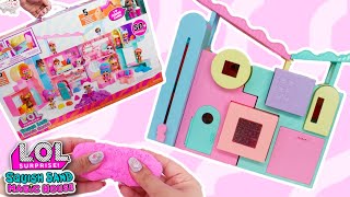 LOL Surprise SQUISH SAND MAGIC HOUSE Playset Unboxing [upl. by Inman]