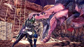 Switch Axe Vs Anjanath Monster Hunter World Iceborne [upl. by Brawley]