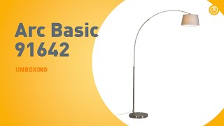 Vloerlamp Arc Basic 91642  UNBOXING [upl. by Tnilc]