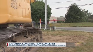 Gahanna roundabout project presents struggle for local business [upl. by Elad]