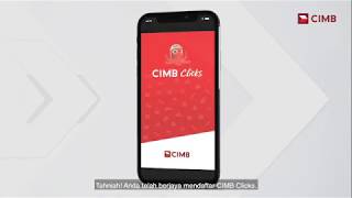 3 Langkah untuk mendaftar CIMB Clicks melalui aplikasi mudahalih [upl. by Remled]