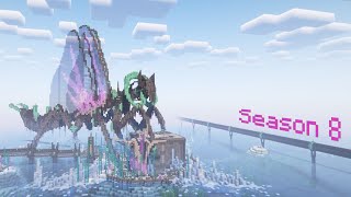 exploring Hermitcraft Season 8 world [upl. by Eirod]