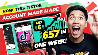 😱 How This 5MonthOld TikTok Account Made 657 in ONE WEEK 💰 Uncover Their Viral Secrets amp Tools [upl. by Yeblehs]