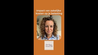 De impact van zakelijke kosten op je belasting [upl. by Leirbma101]