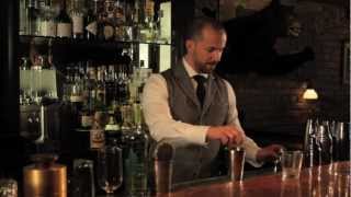 How to Muddle Lime with Sugar  Speakeasy Cocktails [upl. by Nonnek]