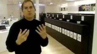 Apple  Steve Jobs introduces the first Apple Store Retail 2001 [upl. by Fred]