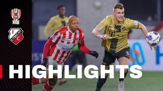 HIGHLIGHTS  Jong FC Utrecht hard onderuit in Oss [upl. by Dupuy]