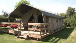 Glamping in Nederland op Landgoed Lemmenhof  Glamourous Camping [upl. by Ahsilef]