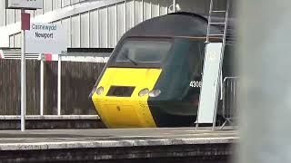 Newport train station train going to Penzance [upl. by Idnerb650]