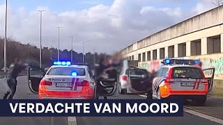 Politie  Verdachte van moord aangehouden  Steekpartij [upl. by Eiwoh]