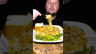 Indulging in Gordon Ramsays Shrimp Capellini  Mukbang  Crazy BURP [upl. by Tortosa646]