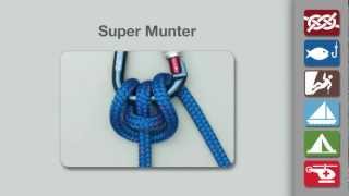 Super Munter Hitch  How to Tie the Super Munter [upl. by Dnarb]