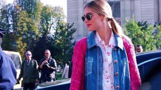 Street Style Highlights  Paris Fashion Week SS 2017 [upl. by Westbrook294]