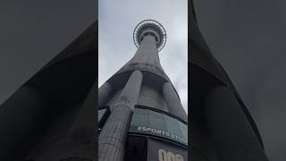 Sky tower  New Zealand tallest building  full sky tower view  nature lover  sky jump  short [upl. by Ramedlav]