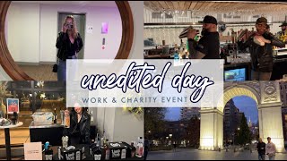 UNEDITED DAY IN MY LIFE  Work Current Read amp Charity Event [upl. by Ahseei]