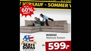 Sommer Vorrat Verkauf  Bis zu 60 Rabatt  Seats and Sofas [upl. by Harehs415]