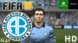 FIFA 15 Belgrano de Cordoba Faces  Caras [upl. by Helbonia223]