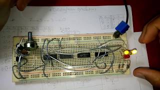 Decompteur Synchrone 2 Bascule JKélectronique numérique matrice câblage [upl. by Frannie]