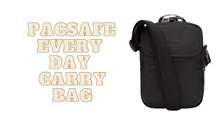 Pacsafe Metrosafe X Compact Crossbody Bag AntiTheft Bag  Every Day Carry  VS Metrosafe LS100 [upl. by Hamitaf793]