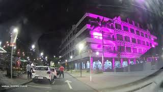 dashcam Capital Inicial com Dinho Ouro Preto ★ Cai a noite na cidade ✔ Blumenau [upl. by Elder938]