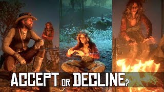 Let The Crazy Woman From Butcher’s Creek Stay By The Campfire or Decline  Red Dead Redemption 2 [upl. by Meg]