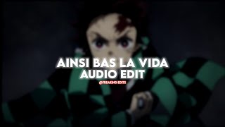 ainsi bas la vida  indila edit audio [upl. by Ninon]