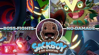 Sackboy A Big Adventure  BOSS FIGHT Compilation VEX VEXED MAMAPEDE VEXED NAOMI AND MORE 4K [upl. by Anelaj80]