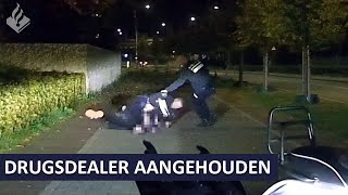 Politie  Aanhouding met verzet  Drugsdealer  Dienst infra [upl. by Vernier]