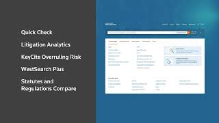 Westlaw Edge Product Overview [upl. by Hannaoj460]