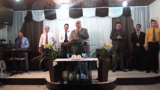 Cantor Donizete Costa e Igreja Louvando e Adorando a DEUS AD Congregação Refidim Araranguá [upl. by Aholla]