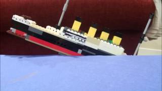 Lego Titanic Sinking [upl. by Aniehs]