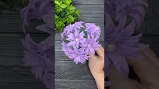 Easy Flowers from EVA Foam Easy Flowers DIY Tutorial Crafts [upl. by Eseret]