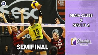 Praia Clube x Sesc Flamengo  Melhores Momentos  SEMIFINAL  Jogo 3  Superliga Feminina 2223 [upl. by Christalle518]