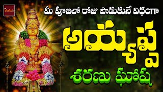 Ayyappa Sharanu Gosha  Ayyappa Devotionals  Devotional Chants  My Bhakthi Tv [upl. by Elletsyrk]