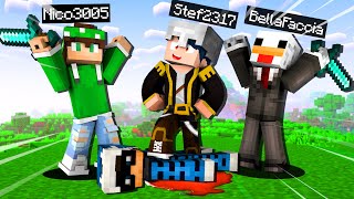 GLI YOUTUBER MI UCCIDONO NELLA BIG VANILLA 2  MINECRAFT [upl. by Lenej]