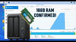 Synology NAS 16gb RAM 3x BEYOND SPECS VERIFIED [upl. by Torrie]