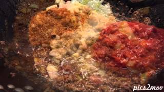 Recept quotChili Con Carnequot groep O project Cowboys amp Indianen april 2015 [upl. by Allwein672]