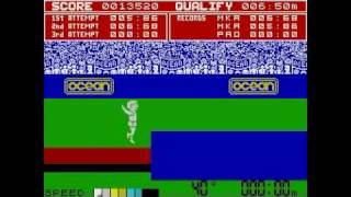 Daley Thompsons Decathlon on the ZX Spectrum [upl. by Hotze]