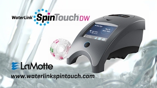 LaMotte WaterLink Spin Touch DW for Drinking Water Testing [upl. by Teragramyram]