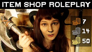 ASMR  Deirdres Item Shop Tingle Quest  British Accent  RPG Roleplay  So Many Layered Triggers [upl. by Sholeen449]