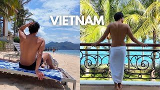 Vietnam Travel Vlog Island resort in Nha Trang exploring the city amp eating food [upl. by Noemi]