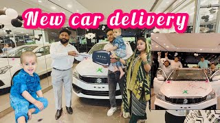 Taking delivery of nexa ciazMarutiKashyapfamilyvlogs0009 car gami [upl. by Esinned]