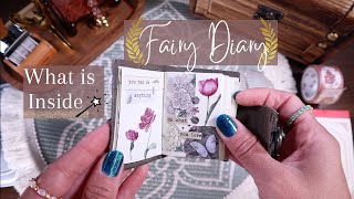 Journal Ideas  Fairy Diary  Calming ASMR [upl. by Caty]