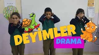 Deyimler  Drama  Sınıf Etkinliği [upl. by Rodolph]