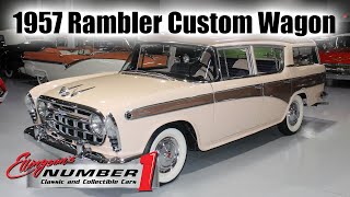 1957 Rambler Custom Cross Country at Ellingson Motorcars in Rogers MN [upl. by Nussbaum57]