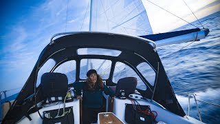 Crossing BAY OF BISCAY in our Beneteau  EP 06  Sailing Beaver [upl. by Enicul802]