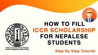 How To FillApply ICCR Scholarship For Nepalese Students 202223   IOE Syllabus [upl. by Uile217]